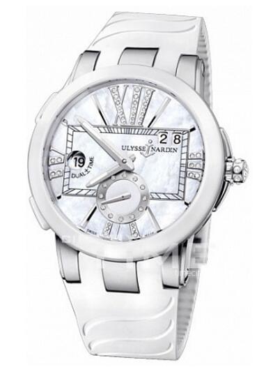 Review Ulysse Nardin Executive Dual Time Lady 243-10-3 / 391 watches review